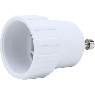 BOBYPET Gu10 Auf E14 Lampensockeladapter In Weiß - 4x Lampenadapter Zur Umwandlung Einer E14-lampe In Einen Gu10-sockel - Set Mit 4 Konvertern Für Led- Und Glühlampensockel BOBYPET Gu10 Auf E14 Lampensockeladapter In Weiß - 4x Lampenadapter Zur Umwandlung Einer E14-lampe In Einen Gu10-sockel - Set Mit 4 Konvertern Für Led- Und Glühlampensockel