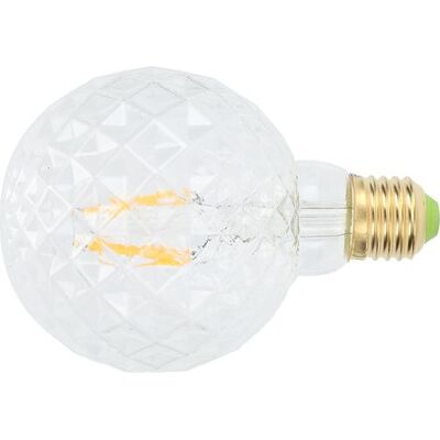 HEAT Dekorative E27 4w G95 Led-glühbirne, Klarglas, Helle Vintage-glühlampe, 220v, Beleuchtung Für Wohn-/schlafzimmer HEAT Dekorative E27 4w G95 Led-glühbirne, Klarglas, Helle Vintage-glühlampe, 220v, Beleuchtung Für Wohn-/schlafzimmer
