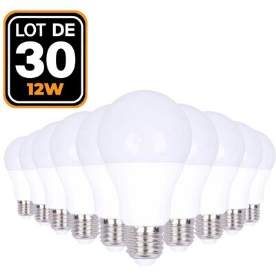 EUROPALAMP 30 Led-glühbirnen E27 12w Warmweiß 3000k Hohe Helligkeit EUROPALAMP 30 Led-glühbirnen E27 12w Warmweiß 3000k Hohe Helligkeit