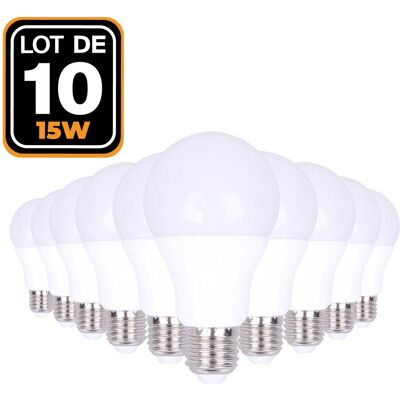 EUROPALAMP 10 LED-Lampen E27 15W Warmweiß - LED Leuchtmittel EUROPALAMP 10 LED-Lampen E27 15W Warmweiß - LED Leuchtmittel