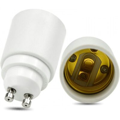 Trade Shop Traesio - Trade Shop - Lampenfassung Konverter Adapter Reduzierung Der Lampenfassung Von Gu10 Auf E27 Licht - Trade Shop Traesio - Trade Shop - Lampenfassung Konverter Adapter Reduzierung Der Lampenfassung Von Gu10 Auf E27 Licht -