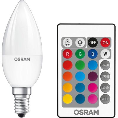 Osram - LED RGB 4.5W E14 - Warm White 2700K - LED-Lampen Osram - LED RGB 4.5W E14 - Warm White 2700K - LED-Lampen
