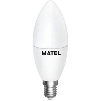ALFA Led Kerzenlampe Matel 7w E14 Weiß 2700k ALFA Led Kerzenlampe Matel 7w E14 Weiß 2700k