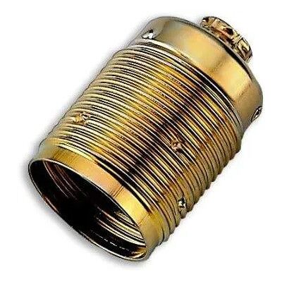 ELECTRALINE - E27 - brass - gold - Lampefassung ELECTRALINE - E27 - brass - gold - Lampefassung