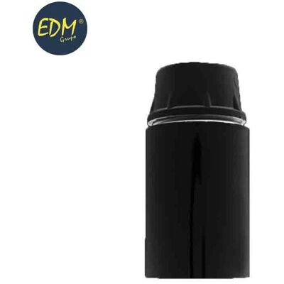 Verstärkte Bakelit-lampenfassung E14 Schwarz - Edm Verstärkte Bakelit-lampenfassung E14 Schwarz - Edm