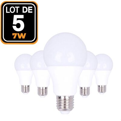 EUROPALAMP - 5-pack - E27 - 3000K - LED-Lampe EUROPALAMP - 5-pack - E27 - 3000K - LED-Lampe