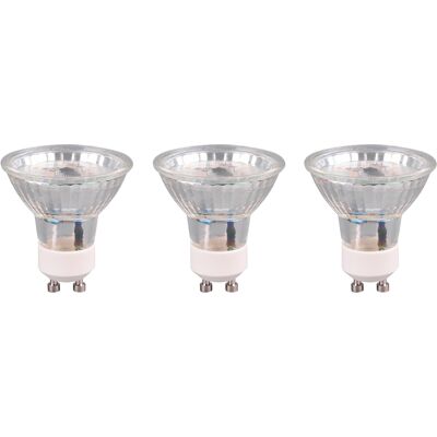 Trio - Gu10 Led Stiftsockel 3er Set - 3 Watt, 250 Lumen, Warmweiß - Nicht Dimmbar Trio - Gu10 Led Stiftsockel 3er Set - 3 Watt, 250 Lumen, Warmweiß - Nicht Dimmbar