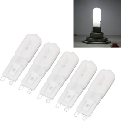 JUTE G9 2835 Led-lampe Mit 22 Leds, Dimmbar (milchig-weißes Gehäuse), Weißes Licht JUTE G9 2835 Led-lampe Mit 22 Leds, Dimmbar (milchig-weißes Gehäuse), Weißes Licht