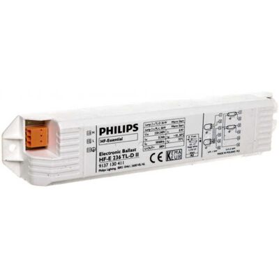Philips Elektronischer Vorschaltgerät - 2x36W T26 - Vorschaltgerät für Leuchtstofflampen Philips Elektronischer Vorschaltgerät - 2x36W T26 - Vorschaltgerät für Leuchtstofflampen