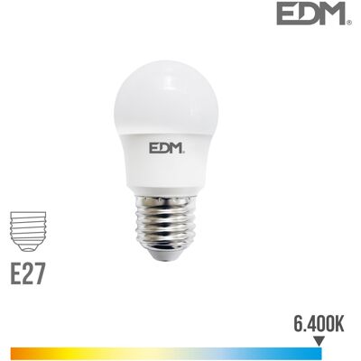 EDM LED Lampe 940 Lumen E27 8,5 W - Kaltweiß - LED-Lampe EDM LED Lampe 940 Lumen E27 8,5 W - Kaltweiß - LED-Lampe