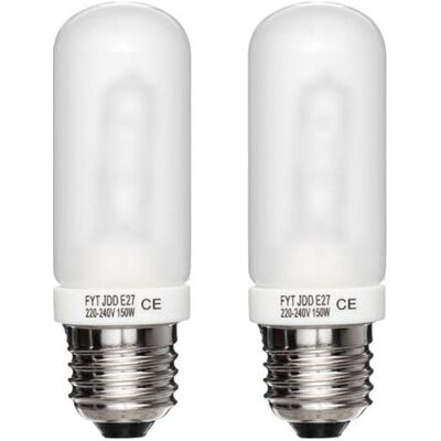 BOBYPET 2 Stück E27 150w 3700k Studioblitz-einstellleuchte 220v-230v BOBYPET 2 Stück E27 150w 3700k Studioblitz-einstellleuchte 220v-230v