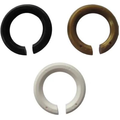 ELECTRALINE - Anello di fissaggio E27/E14 - 40.6-42 mm - Weiß Schwarz Gold - Mounting Ring ELECTRALINE - Anello di fissaggio E27/E14 - 40.6-42 mm - Weiß Schwarz Gold - Mounting Ring