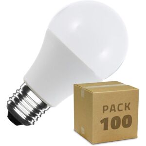 LEDKIA 100er Pack LED-Glühbirnen E27 A60 5W Warmes Weiss