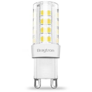 Braytron - led Leuchtmittel Stecklampe Stiftsockel Birne Lampe Leuchte Licht G9 5 Watt 230V 420 Lumen warmweiß 3 Stück