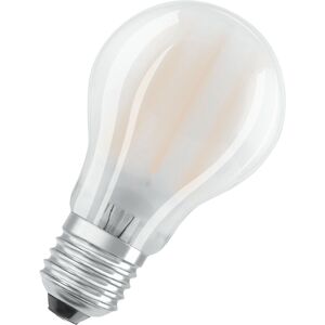 Osram - LED-Lampe, Sockel: E27, Warm White, 2700 k, 7 w, Ersatz für 60-W-Glühbirne, matt, led base classic a - Weiß