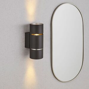 ETC-SHOP Wandlampe Wandleuchte Spotlampe led Wohnzimmer Spiegel Leuchte mit up down Funktion, Metall schwarz, 1x led 1x 9W 1x 800 lm, HxB 20x8 cm ETC-SHOP Wandlampe Wandleuchte Spotlampe led Wohnzimmer Spiegel Leuchte mit up down Funktion, Metall schwarz, 1x led 1x 9W 1x 800 lm, HxB 20x8 cm