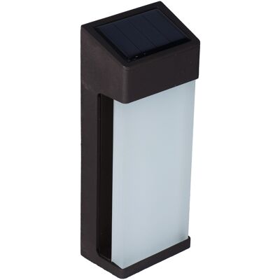 HEAT Solar-wandleuchte Mit Led-technologie, Wasserdicht, Rostfrei, Energiesparend, Für Den Außenbereich, Gartenbeleuchtung HEAT Solar-wandleuchte Mit Led-technologie, Wasserdicht, Rostfrei, Energiesparend, Für Den Außenbereich, Gartenbeleuchtung