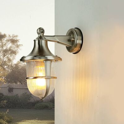 Licht-erlebnisse - Außenleuchte Messing Ip64 Maritim Schiffslampe Laterne Hof Haus Wand Licht-erlebnisse - Außenleuchte Messing Ip64 Maritim Schiffslampe Laterne Hof Haus Wand