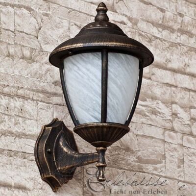 Licht-erlebnisse - Außenleuchte Wand Rustikal Ip43 E27 Wandlampe Hasu Hof Garten Laterne Licht-erlebnisse - Außenleuchte Wand Rustikal Ip43 E27 Wandlampe Hasu Hof Garten Laterne