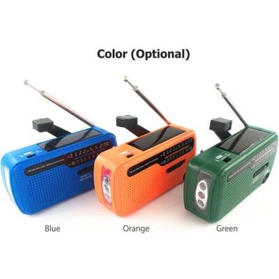 ENLENK Notfallradio, Tragbarer Externer Akku Mit 1200 Mah, Solar Aufladbar, Led-taschenlampe, Am/fm/sw1/sw2-empfänger, Batteriebetrieben, Mit Handy-ladegerät, Orange ENLENK Notfallradio, Tragbarer Externer Akku Mit 1200 Mah, Solar Aufladbar, Led-taschenlampe, Am/fm/sw1/sw2-empfänger, Batteriebetrieben, Mit Handy-ladegerät, Orange