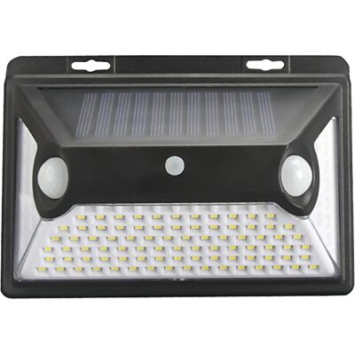 OEM Solar-wandleuchte Mit 360°-bewegungsmelder, Schutzart Ip44, 118 Leds, Wasserdicht Für Garten, Tor, Zaun, Paneel OEM Solar-wandleuchte Mit 360°-bewegungsmelder, Schutzart Ip44, 118 Leds, Wasserdicht Für Garten, Tor, Zaun, Paneel