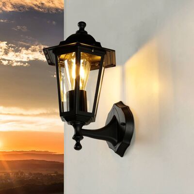 Licht-Erlebnisse Schwarz Außenwandlampe - Wandlampe Licht-Erlebnisse Schwarz Außenwandlampe - Wandlampe