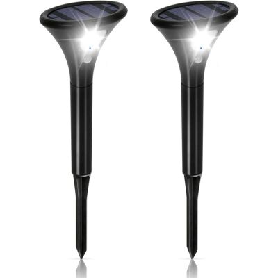 LITZEE Leistungsstarkes Solarlicht Für Den Außenbereich, 2er-pack Solarbeleuchtung Für Den Außenbereich, Wasserdicht, Ip65, Sicherheitslicht, Bewegungsmelder, Verstellbarer Solarstrahler Für Garten, Haus, Ho LITZEE Leistungsstarkes Solarlicht Für Den Außenbereich, 2er-pack Solarbeleuchtung Für Den Außenbereich, Wasserdicht, Ip65, Sicherheitslicht, Bewegungsmelder, Verstellbarer Solarstrahler Für Garten, Haus, Ho
