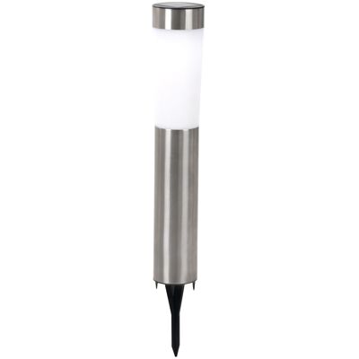 ETC-SHOP - Gartenlampe - Silber - Edelstahl - Lampe ETC-SHOP - Gartenlampe - Silber - Edelstahl - Lampe
