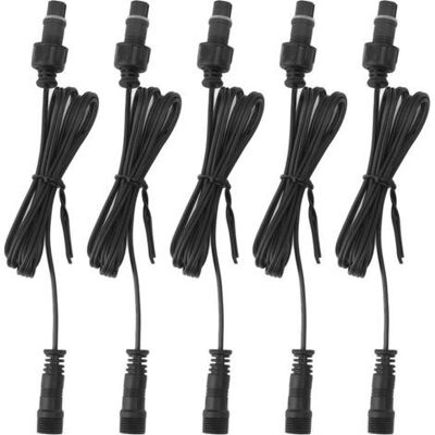 TUNING EFFECT M Langes Verlängerungskabel Für Dekorative Beleuchtung, 2-poliges Elektrisches Verlängerungskabel, 5er-pack, Ip67 Wasserdichte Stecker Für Weihnachtsbeleuchtung, Solarstrahler Und Gartenbeleuchtung – TUNING EFFECT M Langes Verlängerungskabel Für Dekorative Beleuchtung, 2-poliges Elektrisches Verlängerungskabel, 5er-pack, Ip67 Wasserdichte Stecker Für Weihnachtsbeleuchtung, Solarstrahler Und Gartenbeleuchtung –