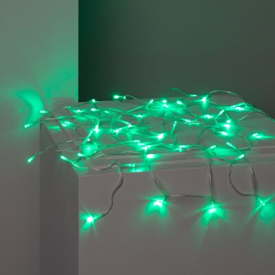 LEDKIA Led-girlande Aussen Kabel Mit Batterie 5m Grün LEDKIA Led-girlande Aussen Kabel Mit Batterie 5m Grün