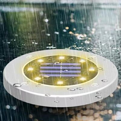 JUTE Solar-wandleuchte Für Raseneinfahrt Und Garten, Wasserdicht, Für Den Außenbereich Geeignet, Landschaftsbeleuchtung, Weißes Licht. JUTE Solar-wandleuchte Für Raseneinfahrt Und Garten, Wasserdicht, Für Den Außenbereich Geeignet, Landschaftsbeleuchtung, Weißes Licht.