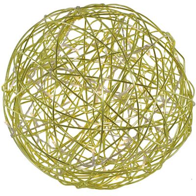 BEST SEASON Led-3d-kugel "galax Fun", Apfelgrün, Alu, 30 Cm BEST SEASON Led-3d-kugel "galax Fun", Apfelgrün, Alu, 30 Cm