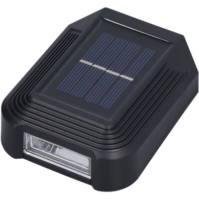 HEAT Solar-wandleuchte Für Den Außenbereich, 6 Leds, Schutzart Ip65, Für Garten, Hof, Weißes Licht HEAT Solar-wandleuchte Für Den Außenbereich, 6 Leds, Schutzart Ip65, Für Garten, Hof, Weißes Licht