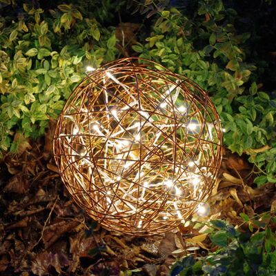 BEST SEASON Led-3d-kugel 'galax Fun', Ockergelb, Alu, 30 Cm BEST SEASON Led-3d-kugel 'galax Fun', Ockergelb, Alu, 30 Cm