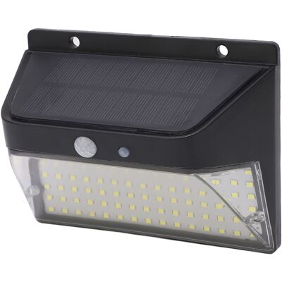HEAT Solar-wandleuchte Für Den Außenbereich, Led, Hohe Helligkeit, Wasserdicht, Staubdicht, Abs-solarzaunleuchte Ip65 HEAT Solar-wandleuchte Für Den Außenbereich, Led, Hohe Helligkeit, Wasserdicht, Staubdicht, Abs-solarzaunleuchte Ip65