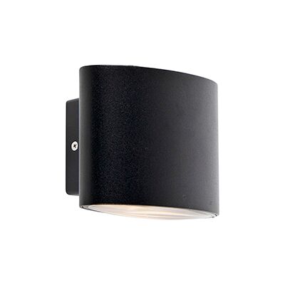 QAZQA Modernes Oval Außenwandleuchte - LED IP44 QAZQA Modernes Oval Außenwandleuchte - LED IP44
