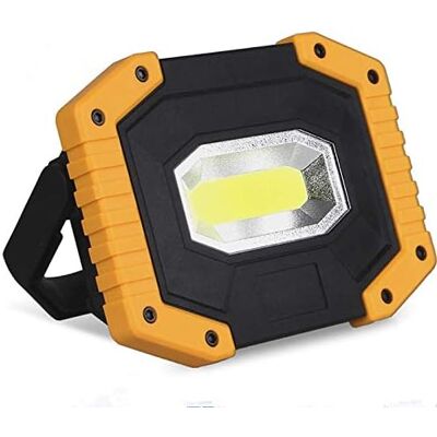 TINOR Wiederaufladbares Led-flutlicht, 30 W, 2000 Lm, Baustellen-flutlicht, Arbeitslicht, 3 Modi, Tragbare Laterne, Usb-led-flutlicht Für Camping, Baustelle, Garage, Werkstatt (1 Packung) TINOR Wiederaufladbares Led-flutlicht, 30 W, 2000 Lm, Baustellen-flutlicht, Arbeitslicht, 3 Modi, Tragbare Laterne, Usb-led-flutlicht Für Camping, Baustelle, Garage, Werkstatt (1 Packung)