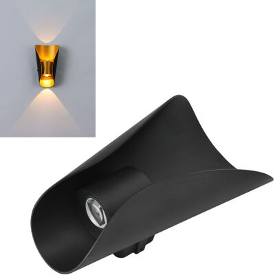 JUTE Led-außenwandleuchte, Minimalistischer Nordischer Stil, Beleuchtung Von Oben Und Unten, Wasserdicht, Ideal Für Flure, Türen Und Terrassen. JUTE Led-außenwandleuchte, Minimalistischer Nordischer Stil, Beleuchtung Von Oben Und Unten, Wasserdicht, Ideal Für Flure, Türen Und Terrassen.