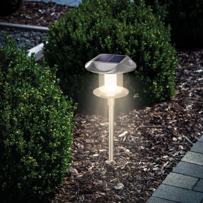 ESOTEC - Sunnylight - PIR-Sensor - Stahl - Solarleuchte ESOTEC - Sunnylight - PIR-Sensor - Stahl - Solarleuchte