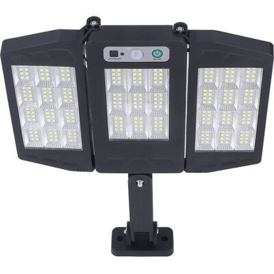 HEAT Solarleuchte Mit 264 Leds, Fernbedienung Und 3 Betriebsmodi Für Den Außenbereich HEAT Solarleuchte Mit 264 Leds, Fernbedienung Und 3 Betriebsmodi Für Den Außenbereich