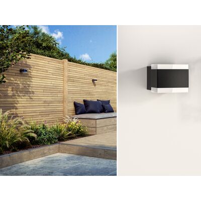Smartwares OOL-50020 Schwarze Außenwandleuchte - LED 8W Smartwares OOL-50020 Schwarze Außenwandleuchte - LED 8W