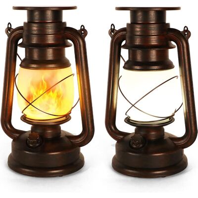 BRIDAY Solar-gartenlaterne Für Den Außenbereich, 2er-pack Solar-sturmlampe, Solar-gartenlaterne, Led-sturmlampe, Zwei Beleuchtungsmodi, Wasserdichte Dekolaterne Für Veranda, Terrasse, Hof, Garten, Camping [e BRIDAY Solar-gartenlaterne Für Den Außenbereich, 2er-pack Solar-sturmlampe, Solar-gartenlaterne, Led-sturmlampe, Zwei Beleuchtungsmodi, Wasserdichte Dekolaterne Für Veranda, Terrasse, Hof, Garten, Camping [e