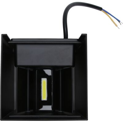 HEAT 12-w-led-außenwandleuchte, Wasserdicht (ip65), Dekorative Quadratische Gartenleuchte, Fassadenbeleuchtung HEAT 12-w-led-außenwandleuchte, Wasserdicht (ip65), Dekorative Quadratische Gartenleuchte, Fassadenbeleuchtung