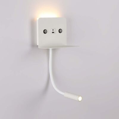 Barcelona Led - Wandlampe Für Lesen 'slange 2' - 3w + 6w - Usb-anschluss + Usb-c Barcelona Led - Wandlampe Für Lesen 'slange 2' - 3w + 6w - Usb-anschluss + Usb-c