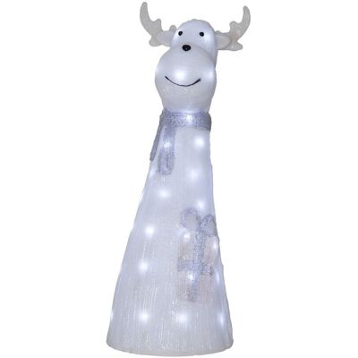 BEST SEASON Star Trading Outdoor Dekoleuchte ,crystalo', Elch, 40 Leds, Strombetrieb, Weißes Licht, H 51,5cm BEST SEASON Star Trading Outdoor Dekoleuchte ,crystalo', Elch, 40 Leds, Strombetrieb, Weißes Licht, H 51,5cm