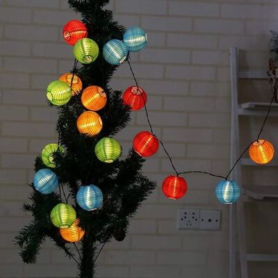 GROOFOO Helle Solar-gartenleuchte, 30 Led-lichterkette Für Die Weihnachtsdekoration, Wasserdichte Ip65-solarlaternen – Mehrfarbig GROOFOO Helle Solar-gartenleuchte, 30 Led-lichterkette Für Die Weihnachtsdekoration, Wasserdichte Ip65-solarlaternen – Mehrfarbig