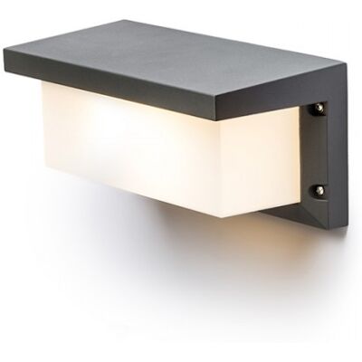 Rendl Light - Deckenleuchte Hide Rc Wandleuchte Grau Anthrazit 230v E27 18w Ip54 Rendl Light - Deckenleuchte Hide Rc Wandleuchte Grau Anthrazit 230v E27 18w Ip54