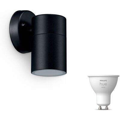 Philips Hue Kylis Wandleuchte Außen Gu10 (schwarz) Warmweißes Licht - White Philips Hue Kylis Wandleuchte Außen Gu10 (schwarz) Warmweißes Licht - White