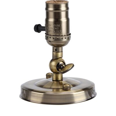HEAT E27 Wandleuchte Mit Schalter, Retro-bronze-glühbirnenfassung, Dekorative Innenleuchte, 220 V, Vintage-stil, Ideal Für Zuhause. HEAT E27 Wandleuchte Mit Schalter, Retro-bronze-glühbirnenfassung, Dekorative Innenleuchte, 220 V, Vintage-stil, Ideal Für Zuhause.