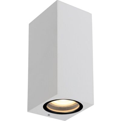 Lucide Zaro - Wandstrahler / Wandleuchte Innen/außen - 2xgu10 - Ip44 - Weiß Lucide Zaro - Wandstrahler / Wandleuchte Innen/außen - 2xgu10 - Ip44 - Weiß